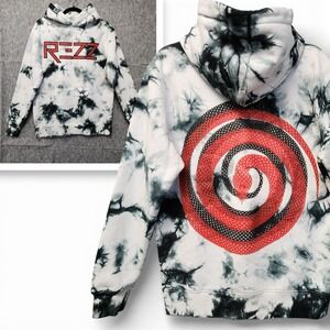 Rezz Hoodie Coiled Snake Hoodie Men Small Tie-Dye Oversized DJ Rezz RARE Graphic